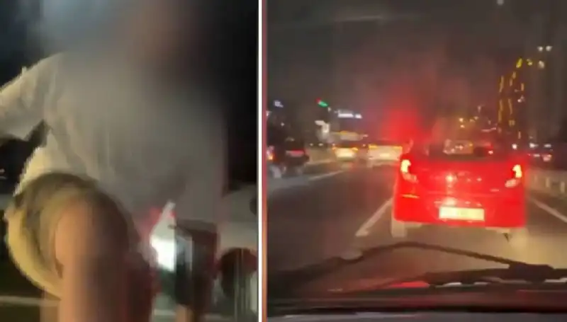 Trafik Magandası Yine Sahne Aldı: Skandal Anlar Kameralara Yansıdı