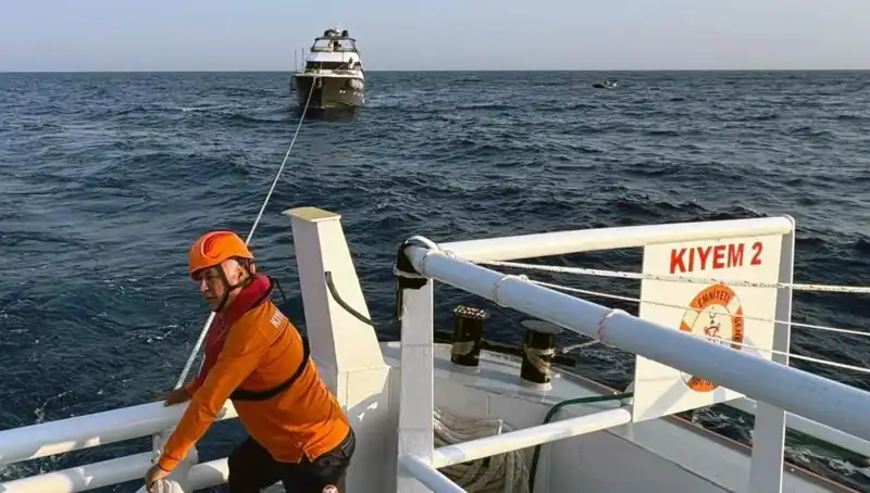 Marmaris Açıklarında Sürüklenen Teknenin Kurtarılması: Tehlikeli Macera
