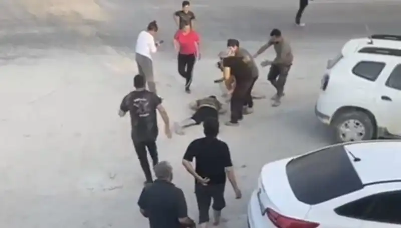 Hatay'da Kavga Faciası: Canını Hiç Düşünmeden Kendini Ortaya Koydu