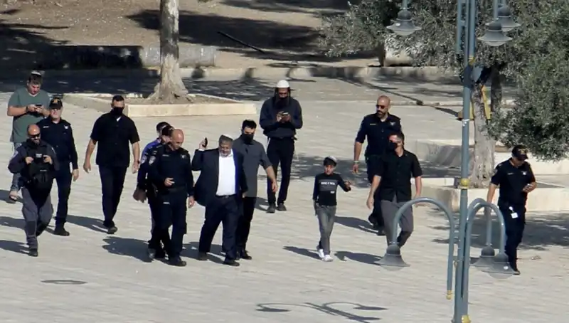 İsrail Bakanından Mescid-i Aksa'ya Yine Baskın: Gerginlik Tırmanıyor