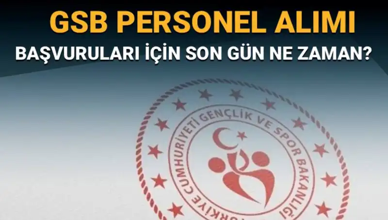 Gençlik ve Spor Bakanlığı Personel Alımı Başvurularında Son Gün Geldi