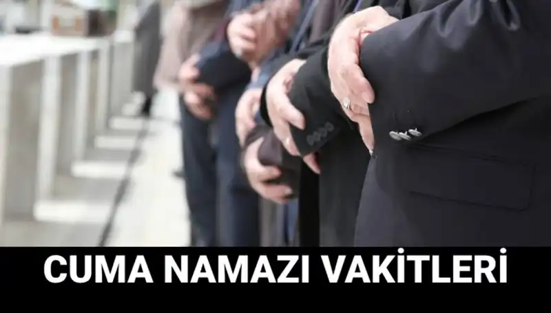 Bugün Cuma Namazı Saati: İstanbul, Ankara ve İzmir'de Ne Zaman Kılınacak?