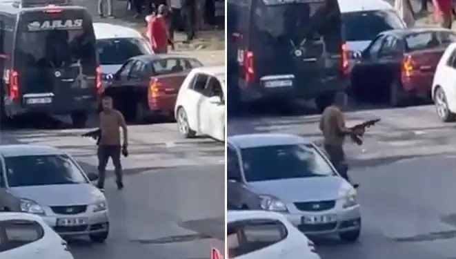 Başakşehir’de Sıra Dışı Olay: Pompalı Tüfekle Yolu Kapatıp Korku Saçtı