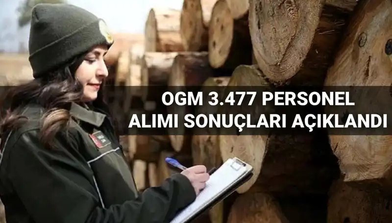 OGM 3.477 Personel Alımı Sonuçları Açıklandı: Sorgulama Ekranı ve Evrak Tarihleri