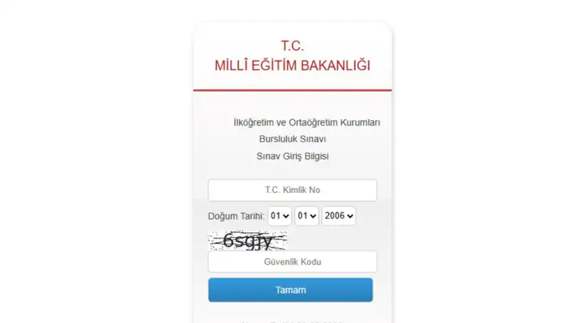 MEB İOKBS Bursluluk Sınavı Giriş Belgesi 2025: Tarih ve Detaylar