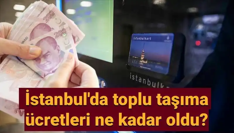 İstanbul Toplu Taşıma Ücretlerinde Şok Artış! İşte Yeni Fiyatlar