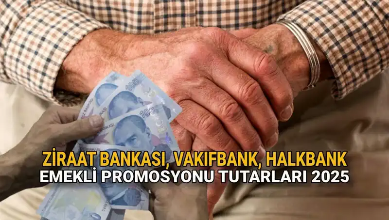 Emekli Promosyonlarının Kralı: 2025'te Ziraat, VakıfBank ve Halkbank Ne Sunuyor?